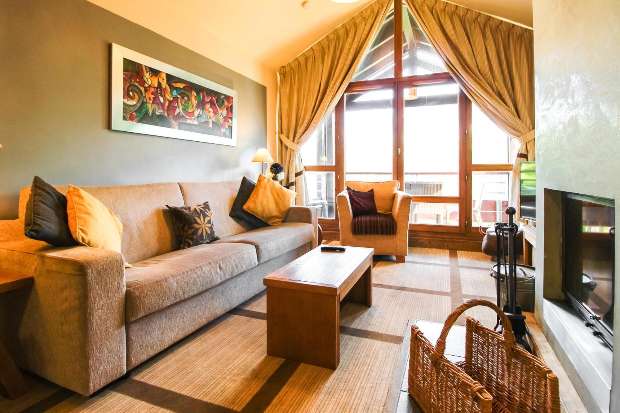 Exceptional 3 Bed Penthouse With Fireplace And Stunning Views Flaine Exterior foto