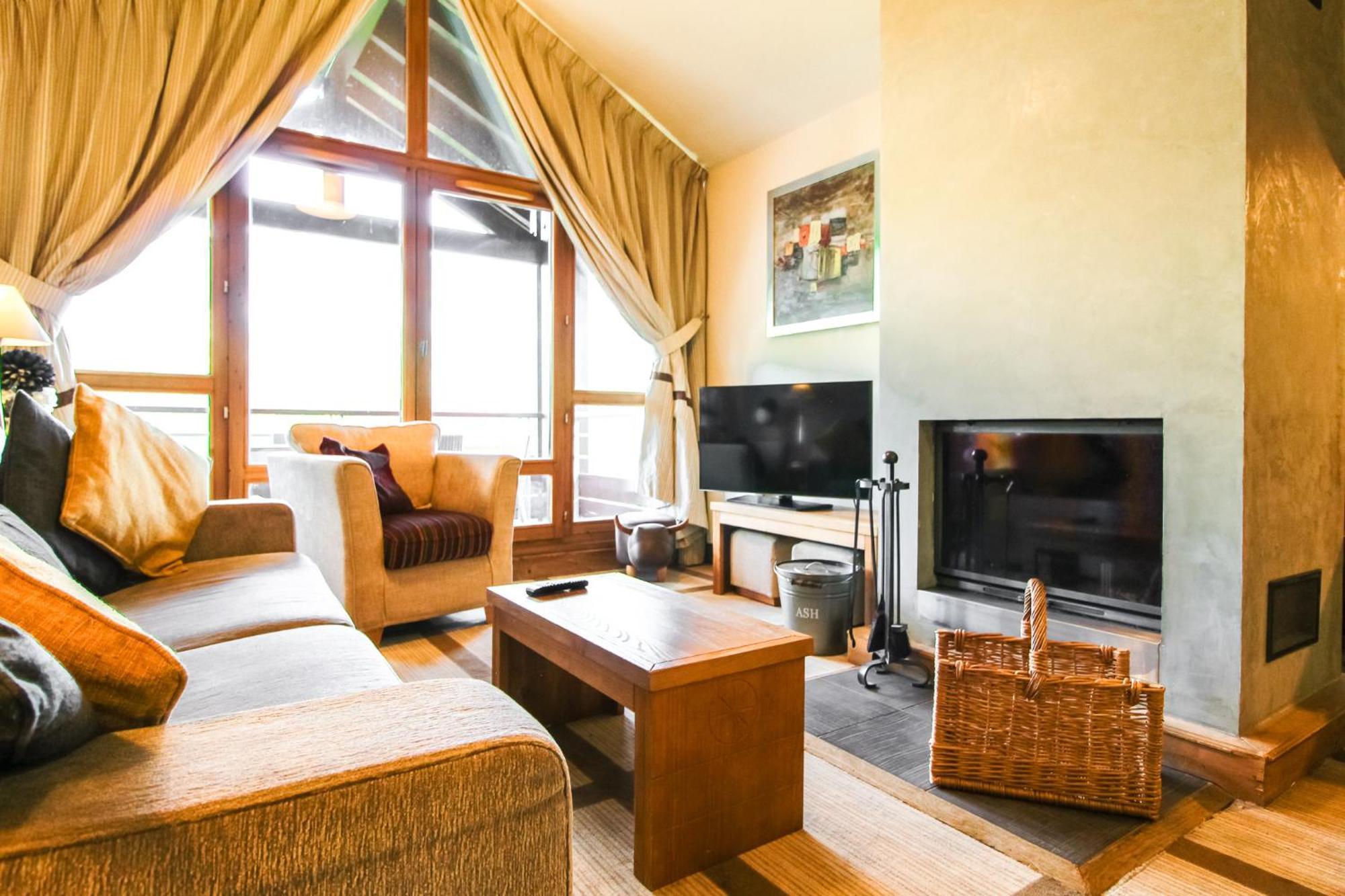 Exceptional 3 Bed Penthouse With Fireplace And Stunning Views Flaine Exterior foto