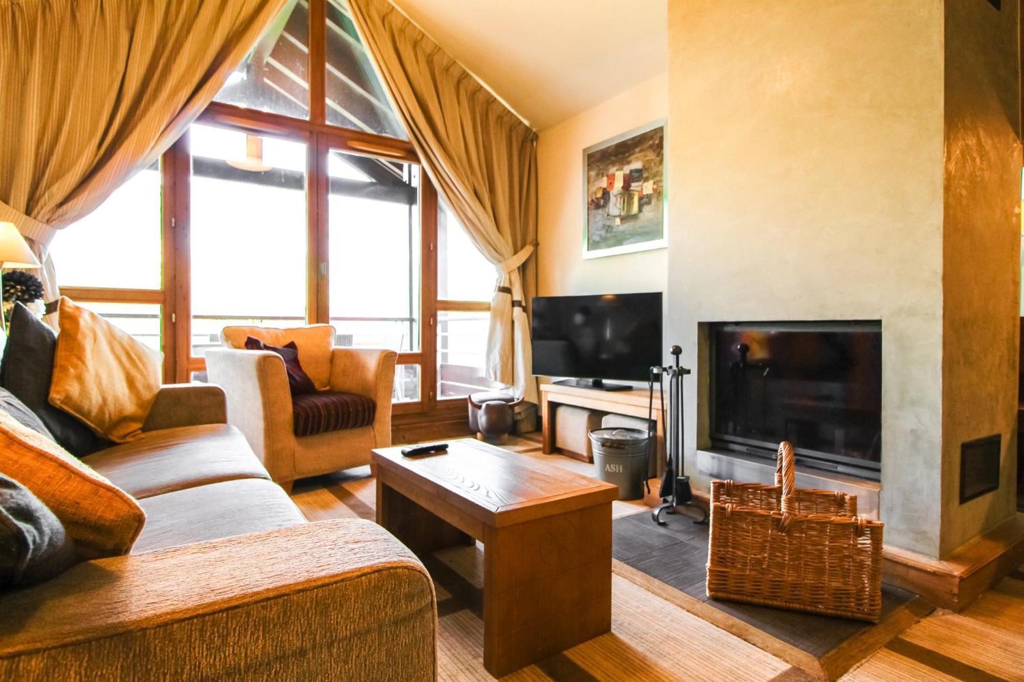 Exceptional 3 Bed Penthouse With Fireplace And Stunning Views Flaine Exterior foto