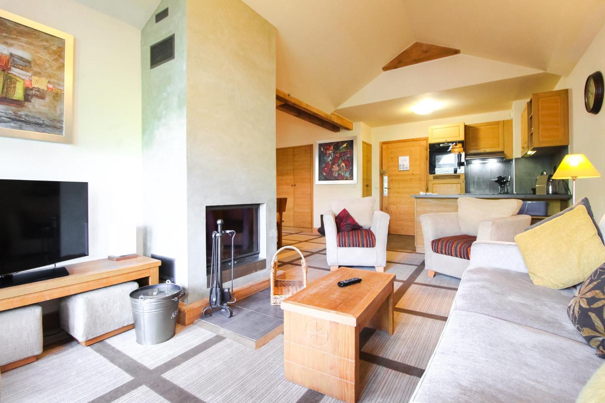 Exceptional 3 Bed Penthouse With Fireplace And Stunning Views Flaine Exterior foto