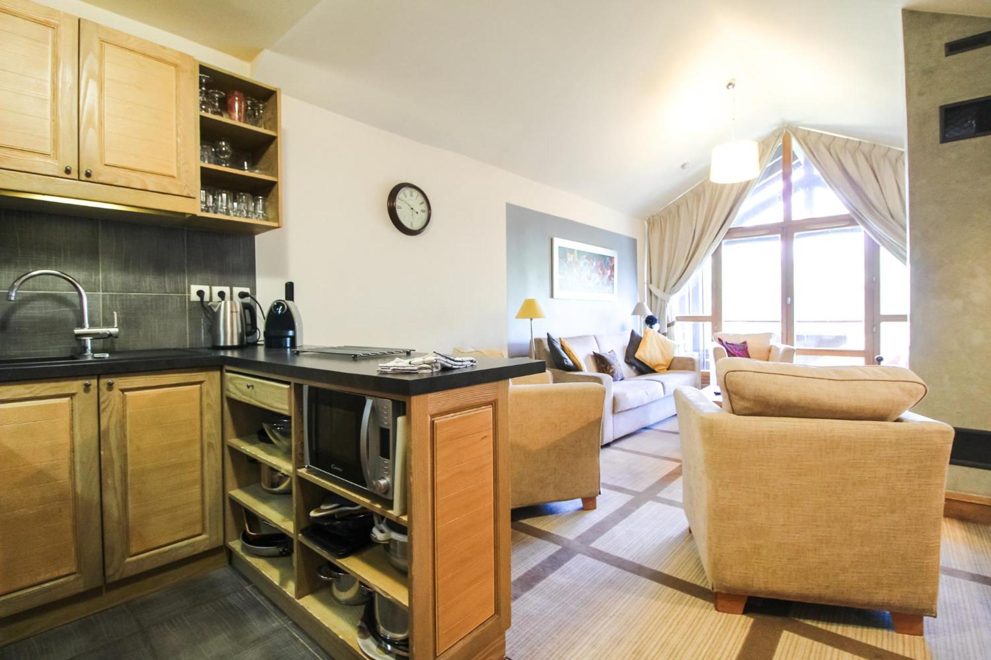 Exceptional 3 Bed Penthouse With Fireplace And Stunning Views Flaine Exterior foto