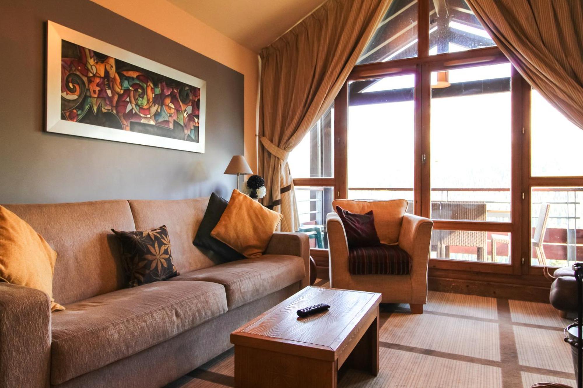Exceptional 3 Bed Penthouse With Fireplace And Stunning Views Flaine Exterior foto